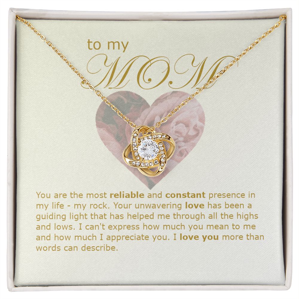 To My Mom Necklace, Mom Gift, Mom Necklace, Mom Birthday Gift from Daughter, Mom Gift from Son, Mother's Day